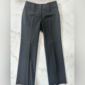 Nordstrom black trouser | Nordstrom black straight leg suit pants